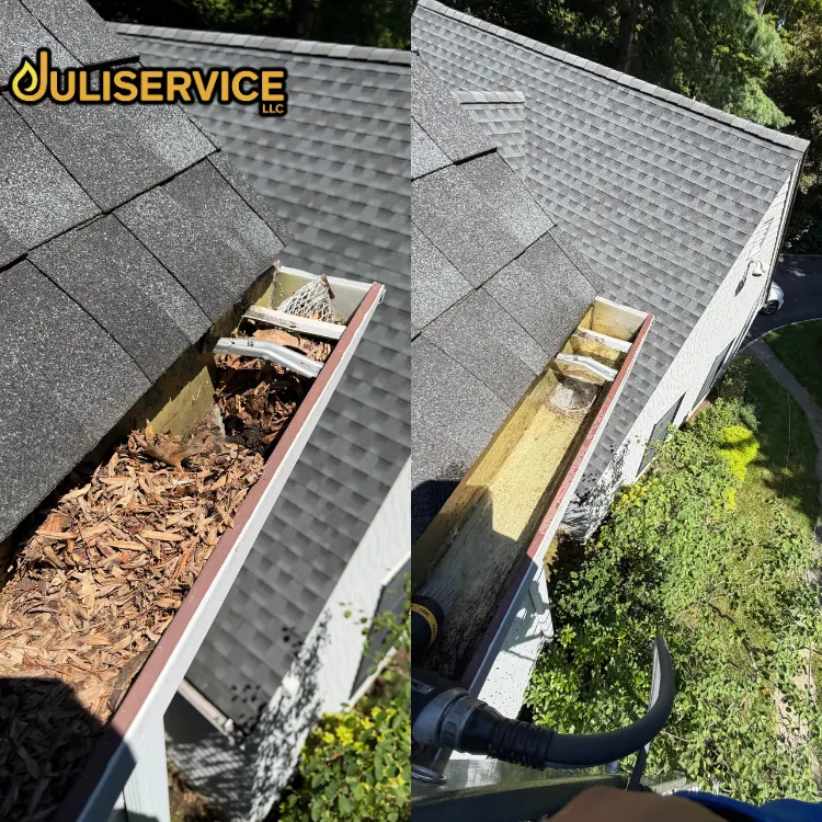 Gutter Cleaning by JuliService — Westchester County, NY & Greenwich, CT
